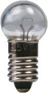 LAMPJE 3,5V KLAR 9MM E5